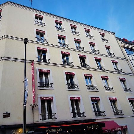 Hôtel D'Anjou Levallois-Perret Exterior foto